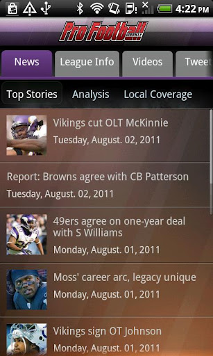 Vikings Football Insider - NFL截图2