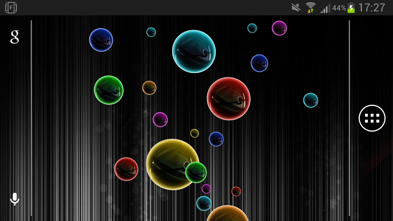Bubbles Neon HD Live Wallpaper截图7