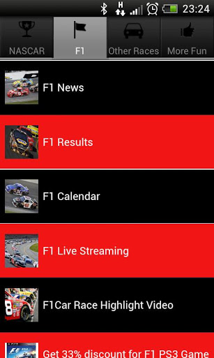 NASCAR Schedule F1 News&amp;Result截图4