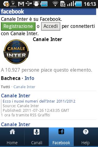 Canale Inter截图5