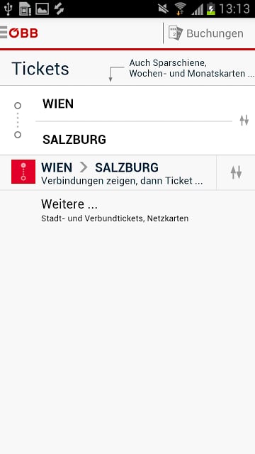 &Ouml;BB Tickets截图4