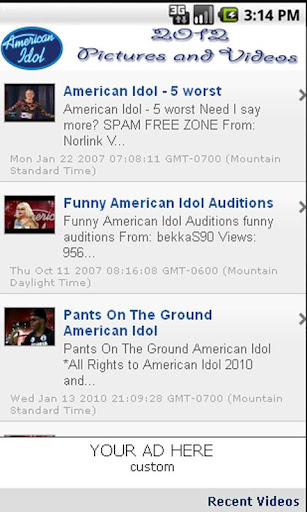 American Idol 2012截图3