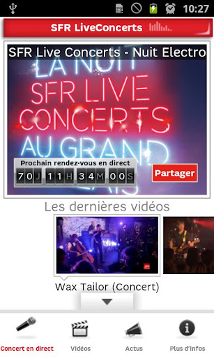 SFR Live Concerts截图8
