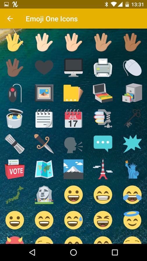 Emoji One Icons图标包截图3