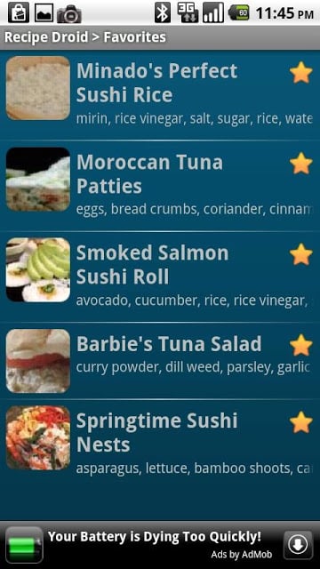 Recipe Droid截图2