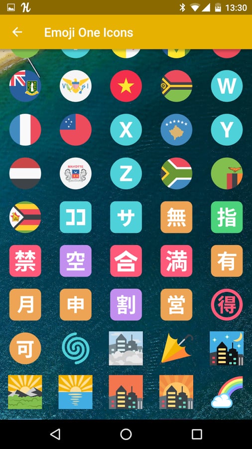 Emoji One Icons图标包截图1