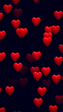 Hearts 2D Live Wallpaper截图