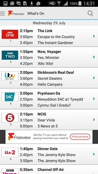 Freeview TV Guide截图