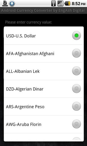 Currency Converter for Android截图4