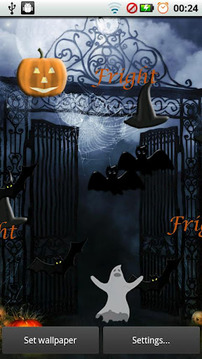 Halloween Live Wallpaper DEMO截图