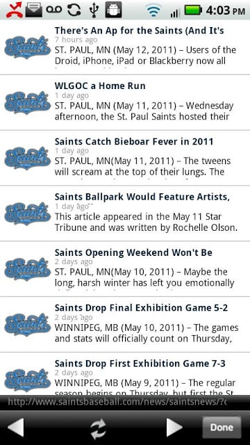 St. Paul Saints截图1