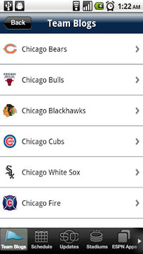 ESPN Chicago (Official App)截图