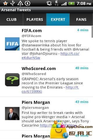 Arsenal Tweets截图1