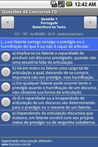 Quest&otilde;es FD Concursos截图1