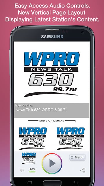 News Talk 630 WPRO &amp; 99.7 FM截图4