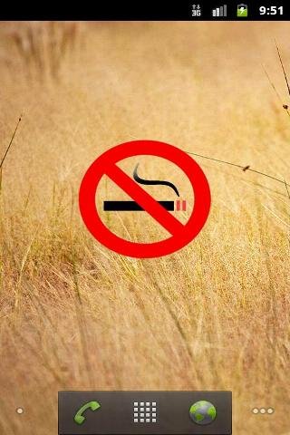 no smoking Widget截图1