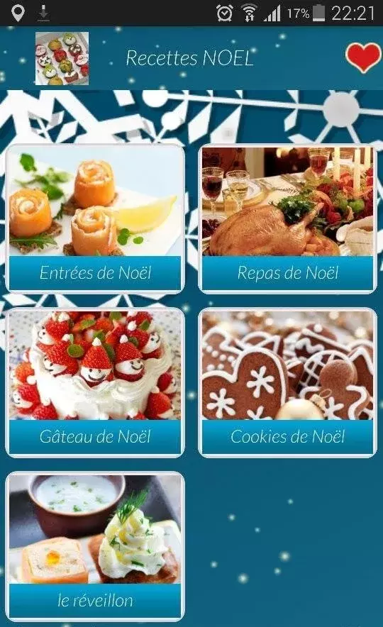 Recettes noel Gratuit截图1