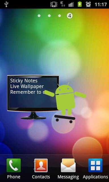 Sticky Notes Live Wallpaper截图2