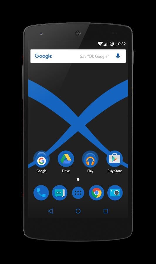 CM13/12.1 Theme-DeepBlue截图4