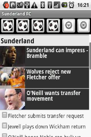 Sunderland FC News 2012截图4