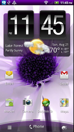 Sense 3.0 Skin PurpleGoddess截图1