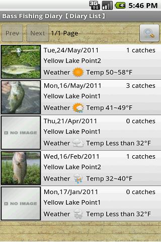 Bass Fishing Diary截图4