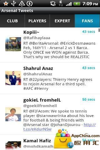 Arsenal Tweets截图4