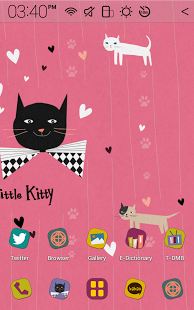 Sweet Kitty Atom Theme截图7