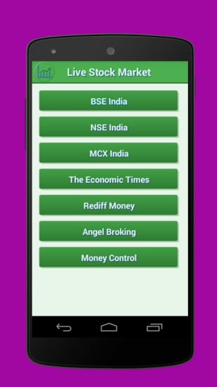 BSE NSE Live Market Watch截图2