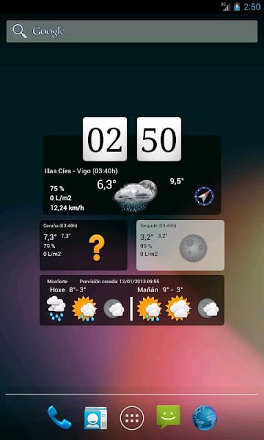 Widgets Meteo Galicia截图1