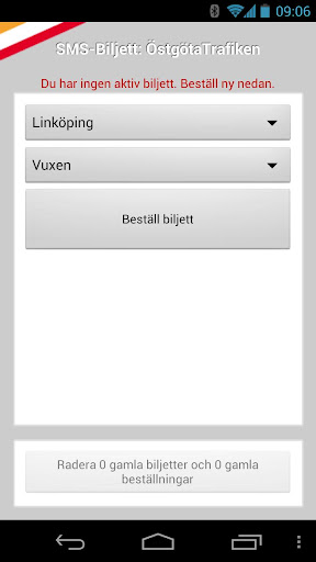 SMS-Biljett: &Ouml;stg&ouml;taTrafiken截图3