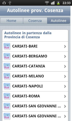Transport Timetables in Italy截图1