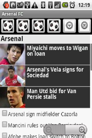 Arsenal FC News 2012截图1