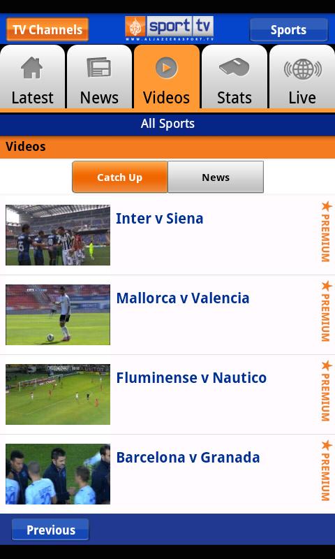 Al Jazeera Sport Live截图4