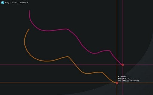 Kivy Touchtracer截图4