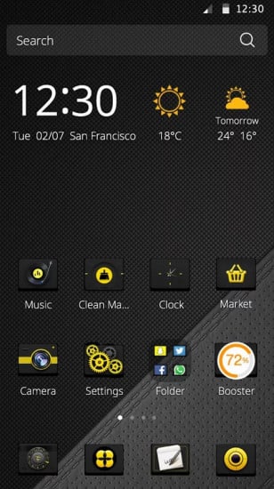 Luminous Dark Theme截图1