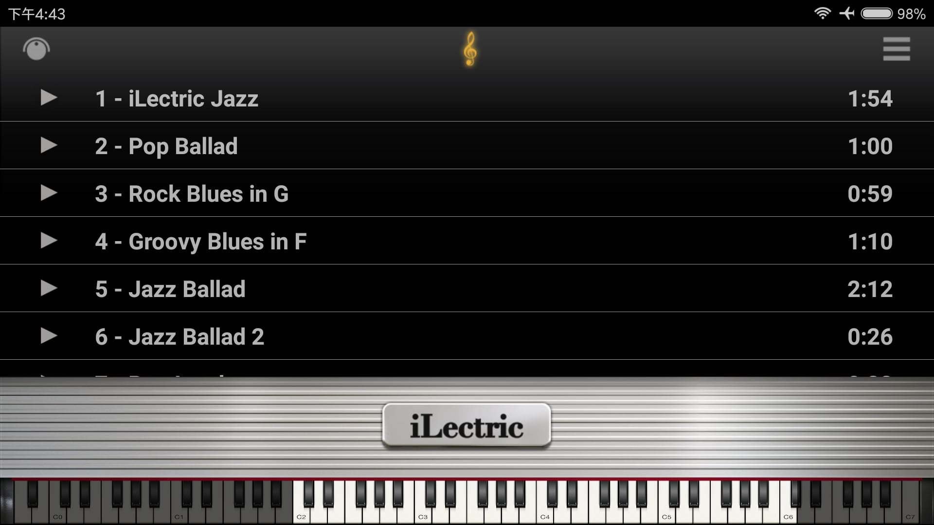 iLectric Piano Free截图5