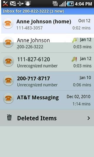 AT&amp;T Voicemail Viewer截图4