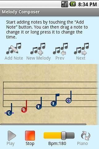 Melody Composer Lite截图3