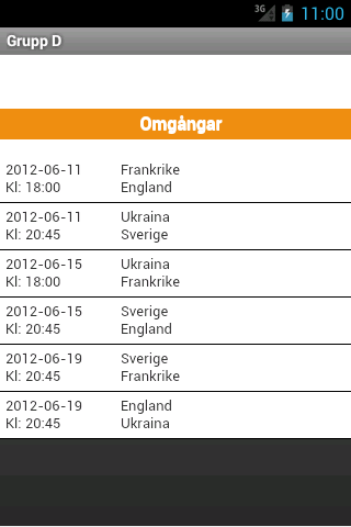 SvenskaFans EM 2012 EURO截图3