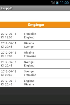 SvenskaFans EM 2012 EURO截图