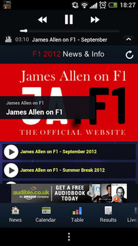 Formula 1 2012 News &amp; Info截图