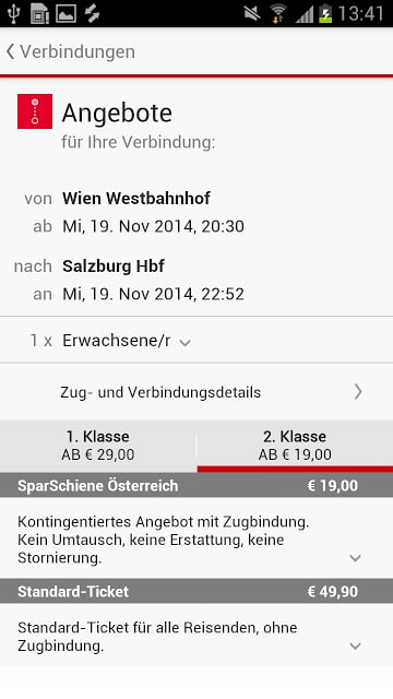 &Ouml;BB Tickets截图5