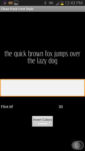 Clean Pack Font Style截图3