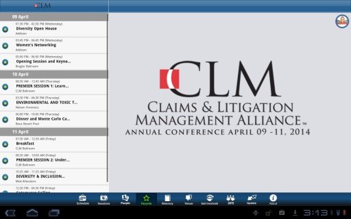 CLM Annual Conference 2014截图5