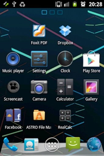 Jelly Bean Theme Go Launcher截图4