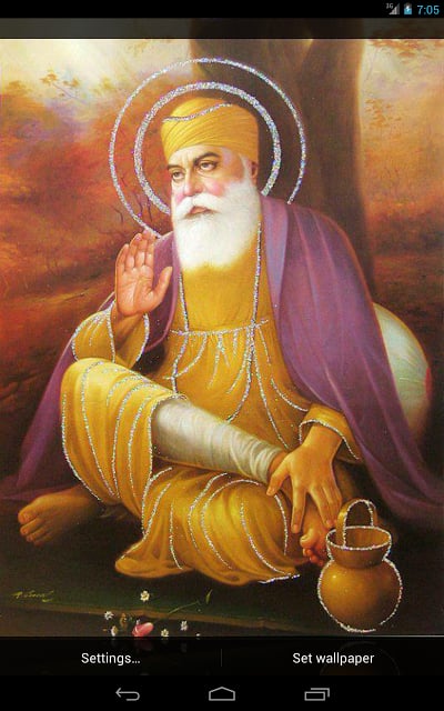 Satnam Waheguru Ji 3D LWP截图7