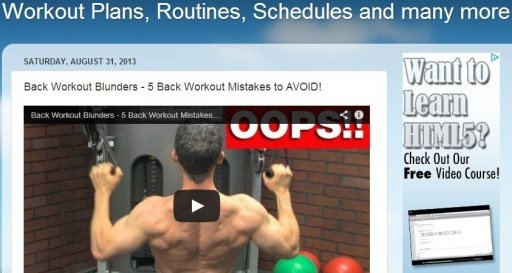 Workout Routines Videos截图3