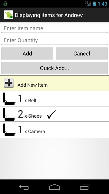 Luggage &amp; Suitcase Checklist截图4