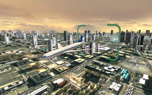 Flight Simulator: City Plane截图1